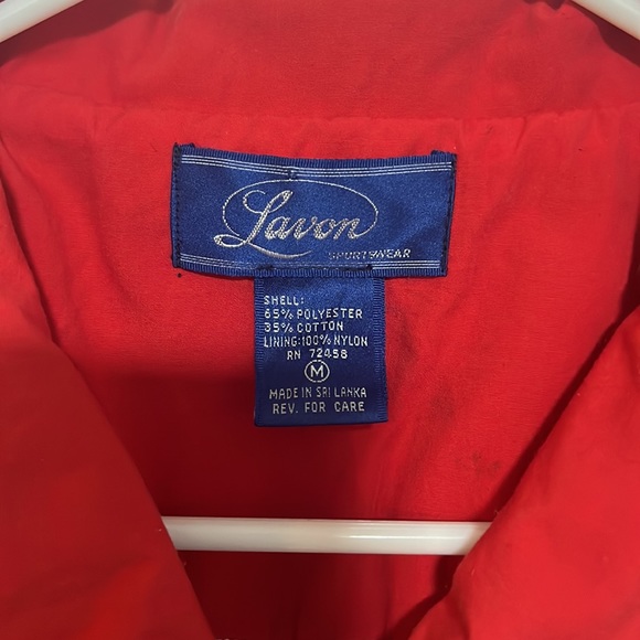 Vintage 80s-90s Lavon Sportswear Unisex Windbreaker Color Blocked Jacket - Picture 3 of 16